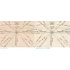 Antique Star Chart 1708 — Orbits of Mars, Jupiter and Saturn — before and after restoration