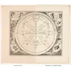 Antique Star Chart 1708 — Orbits of Mars, Jupiter and Saturn — full sheet before and after restoration