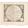 Antique Star Chart 1708 — Haemisphaeria Sphaerarum — full sheet before and after restoration