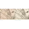 Antique Star Chart 1708 — Situs Terrae, Ptolemaic Heavens — before and after restoration