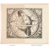 Antique Star Chart 1708 — Situs Terrae, Ptolemaic Heavens — full sheet before and after restoration