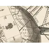 Antique Star Chart 1708 — Situs Terrae, Ptolemaic Heavens — detail 4: leo america