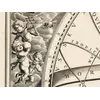 Antique Star Chart 1708 — Situs Terrae, Ptolemaic Heavens — detail 6: putti clouds
