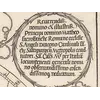 Antique Constellation Map 1515 — Dürer, Imagines coeli Meridionales — detail 2: dedication cartouche