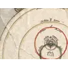 Antique Star Chart 1716 — Homann, Systema Mundi Tychonicum — detail 4: systema ricciolinum
