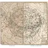 Constellation Map 1909 — Dilks, Stars of the First 5 Magnitudes — full sheet before and after restoration