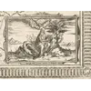 Antique Celestial Map 1593 — Van Aelst, Spheres of Heaven — detail 5: saint john on patmos