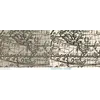 Antique World Map 1708 — De la Feuille, Mapemonde Planisphere — before and after restoration