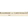 Antique World Map 1708 — De la Feuille, Mapemonde Planisphere — detail 1: title banner