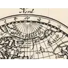 Antique World Map 1708 — De la Feuille, Mapemonde Planisphere — detail 5: arctic cap north