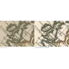 Mapamundi antiguo 1724 — Delisle, Hemisphere Oriental — antes y después de la restauración