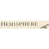 Mapamundi antiguo 1724 — Delisle, Hemisphere Oriental — detalle 1