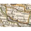 Mapamundi antiguo 1724 — Delisle, Hemisphere Oriental — detalle 6