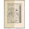 Stara mapa świata 1598 — Plancius, faksymile Wiedera 1927 — cały arkusz przed i po restauracji