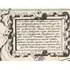 Stara mapa świata 1598 — Plancius, faksymile Wiedera 1927 — detal 1