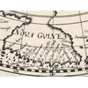 Stara mapa świata 1598 — Plancius, faksymile Wiedera 1927 — detal 7