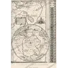 Stara mapa świata 1598 — Plancius, faksymile Wiedera 1927