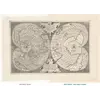 Antique World Map 1564 — Mercator, Quam Hic Vides Orbis Imaginem — full sheet before and after restoration