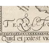 Antique World Map 1596 — Typus Orbis Terrarum — detail 7: terra australis cicero