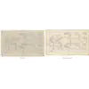 Antique World Map c. 1807 — Hansteen, Abweichungskarte — full sheet before and after restoration
