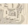 Mapamundi antiguo — mapa de Higden, facsímil de Jomard — detalle 3
