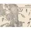 Stara mapa świata — mapa Sanuda, faksymile Jomarda