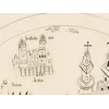 Old World Map — Mappemonde de Leipzig, Jomard's Monuments — detail 3: babilonia
