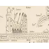 Old World Map — Mappemonde de Leipzig, Jomard's Monuments — detail 5: troia towers