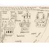 Old World Map — Mappemonde de Leipzig, Jomard's Monuments — detail 6: africa hatched roofs