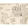 Old World Map — Mappemonde de Leipzig, Jomard's Monuments — detail 7: roma europa