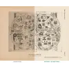 Stara mapa świata — mapa Beatusa Paris II, faksymile Millera 1895, tabl. 2 — cały arkusz przed i po restauracji