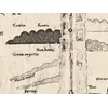 Stara mapa świata — mapa Beatusa z Turynu, faksymile Millera 1895, tabl. 8 — detal 4