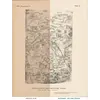 Stara mapa Azji ok. 1150 — mapa Hieronima, faksymile Millera 1895, tabl. 11 — cały arkusz przed i po restauracji