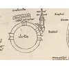 Stara mapa Ziemi Świętej ok. 1150 — Hieronim, faksymile 1895, tabl. 12 — detal 3