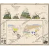 Antique World Map 1848 — Johnston, Botanical Geography