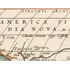Old World Map 1570 — Ortelius, Typus Orbis Terrarum, Colored — detail 7: america 1492 colombo