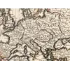 Stara mapa świata 1786 — Delamarche, Mappe Monde z podróżami Cooka — detal 3