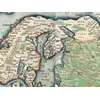 Oude kaart van Europa 1570 — Ortelius, Europae — detail 3