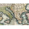 Oude kaart van Europa 1570 — Ortelius, Europae — detail 6