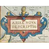 Oude kaart van Azië 1570 — Ortelius, Asiae Nova Descriptio — detail 1