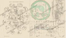 Antique World Map 10th c. — Istakhri and Ibn Hawqal, Lelewel 1852