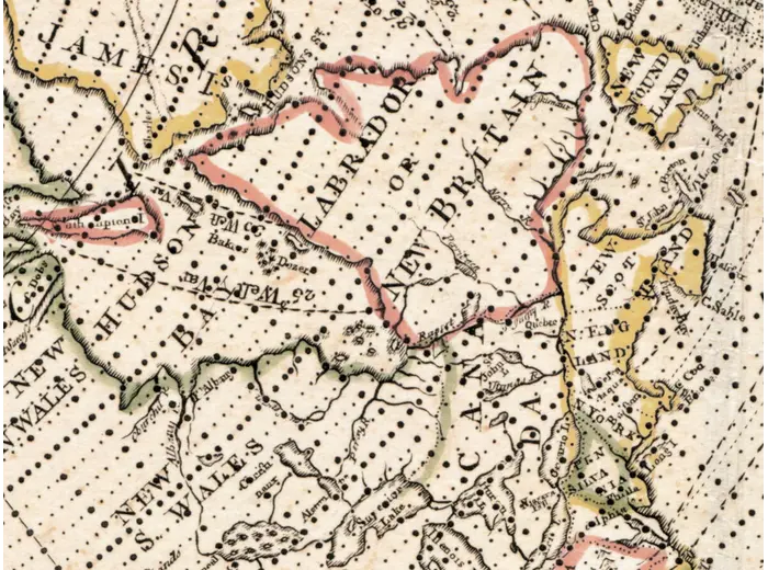 Detail at full size: North America and California