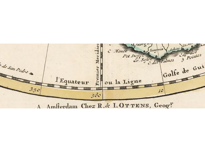 Detail at full size: the Ottens imprint, chez R. & I. Ottens