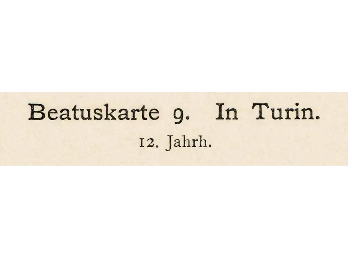 Stara mapa świata — mapa Beatusa z Turynu, faksymile Millera 1895, tabl. 8 — detal 1