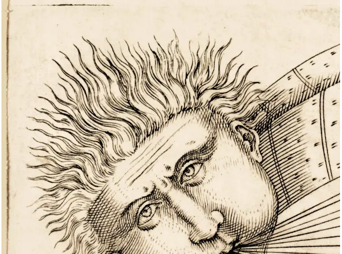 Alte Weltkarte 1570 — Donato Bertelli, Universale Descrittione — Detail 5